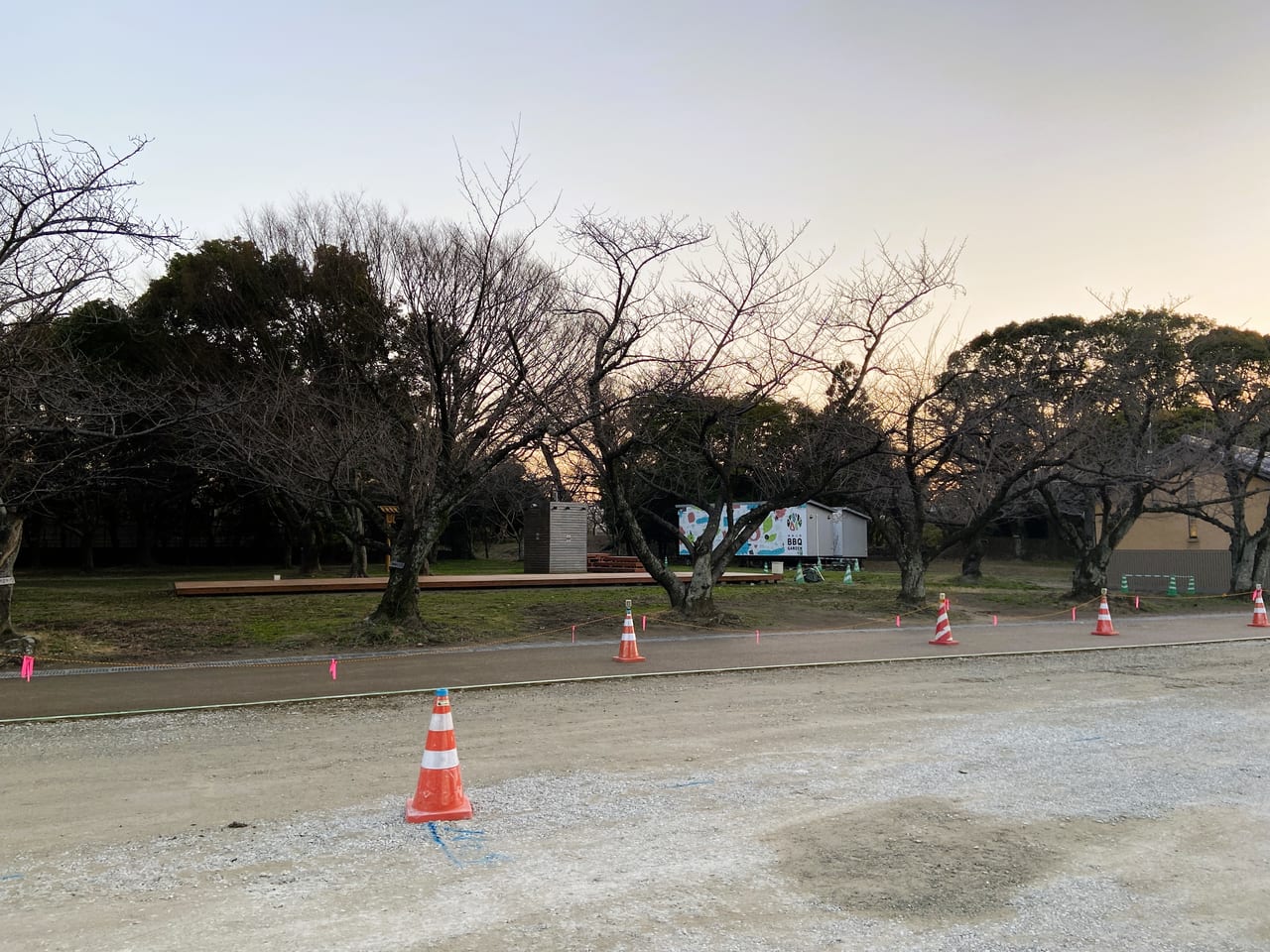 2023年3月17日舞鶴公園にBBQ GARDENオープン