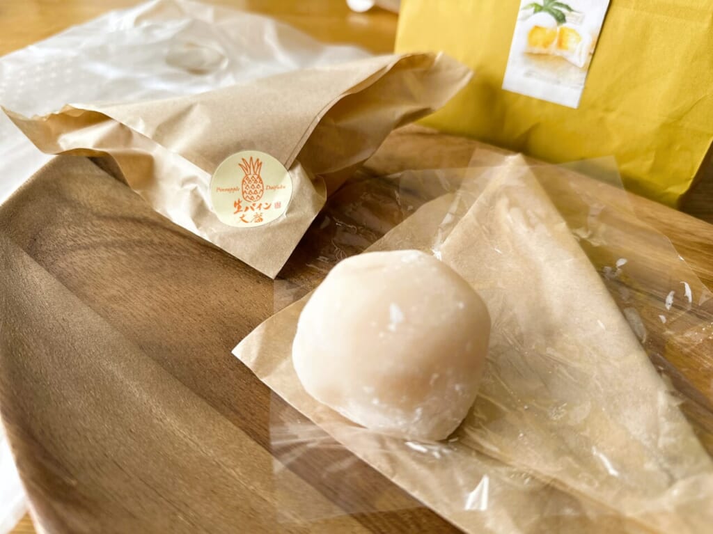 今年もこの季節、六本松「吉蔵 」の ”生パイン大福” 販売スタートしています！